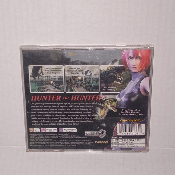 Sony Other - Sony Playstation Dino Crisis 2 PS1 Case